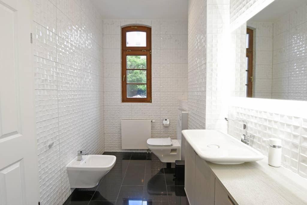 6,5 Luxury Room Apartment - Central Zwickau - 3 Bedrooms - 2 Bathrooms エクステリア 写真
