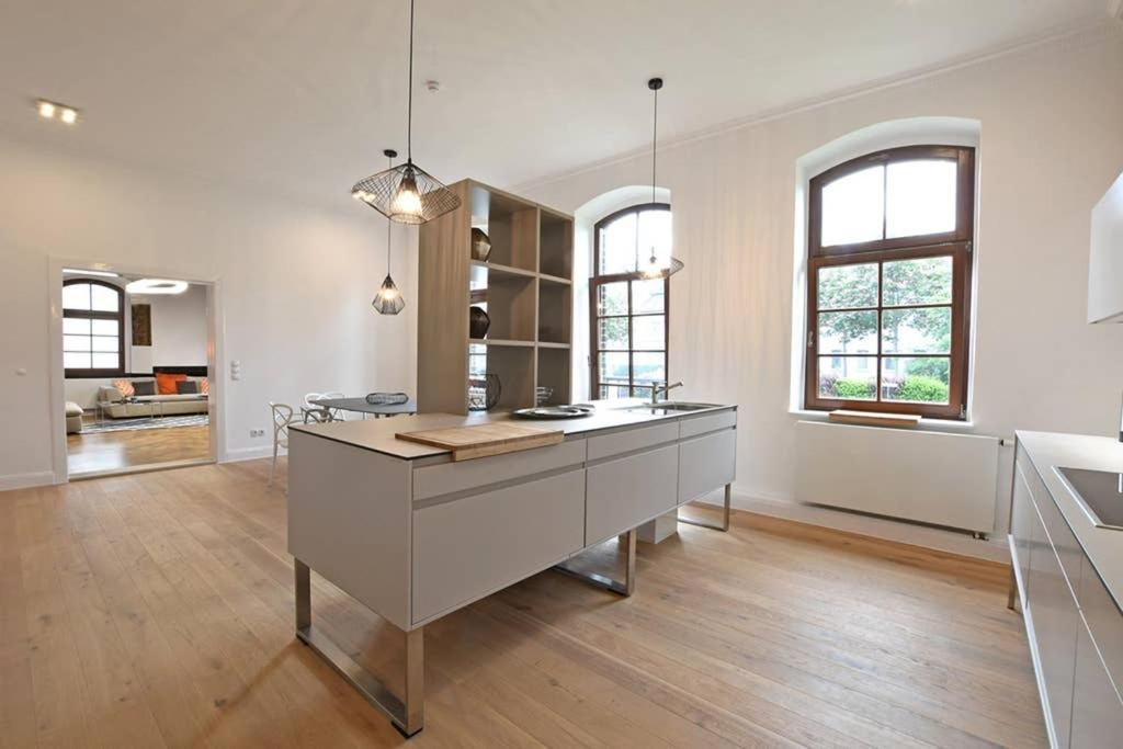 6,5 Luxury Room Apartment - Central Zwickau - 3 Bedrooms - 2 Bathrooms エクステリア 写真