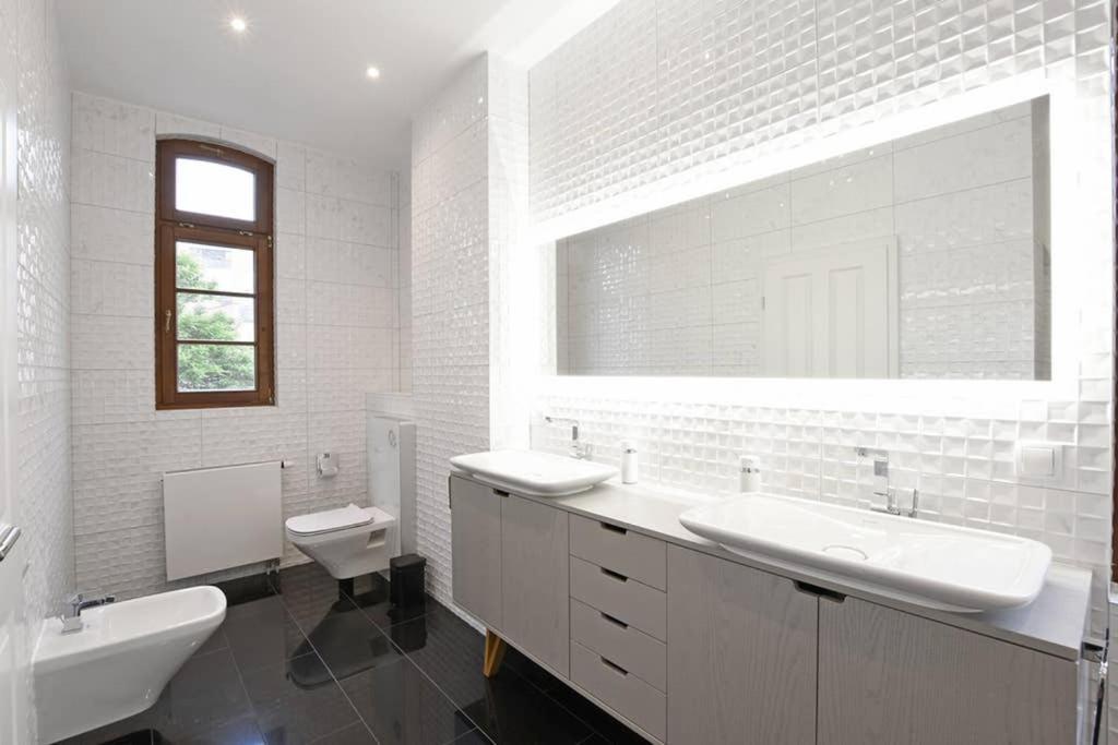 6,5 Luxury Room Apartment - Central Zwickau - 3 Bedrooms - 2 Bathrooms エクステリア 写真